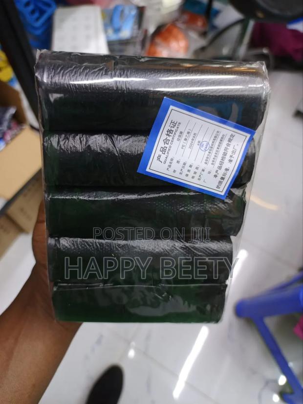 * !!
100pcs Black Kitchen Trash Bags - thumbnail 2