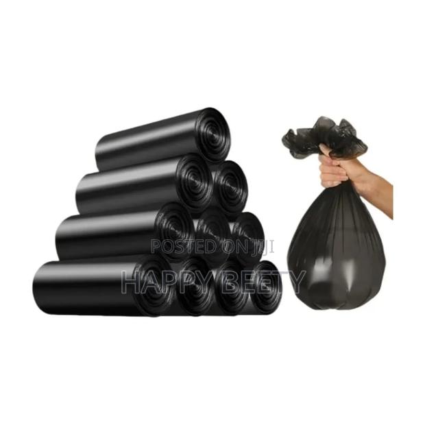 * !!
100pcs Black Kitchen Trash Bags - thumbnail 3