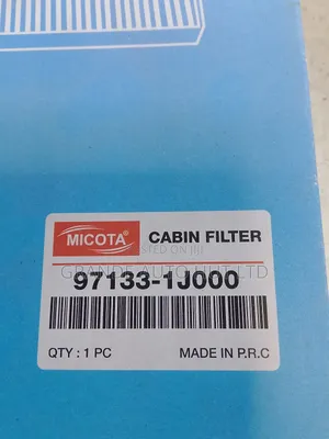 Ac Filter Hyundai I20 (Micota Brand)