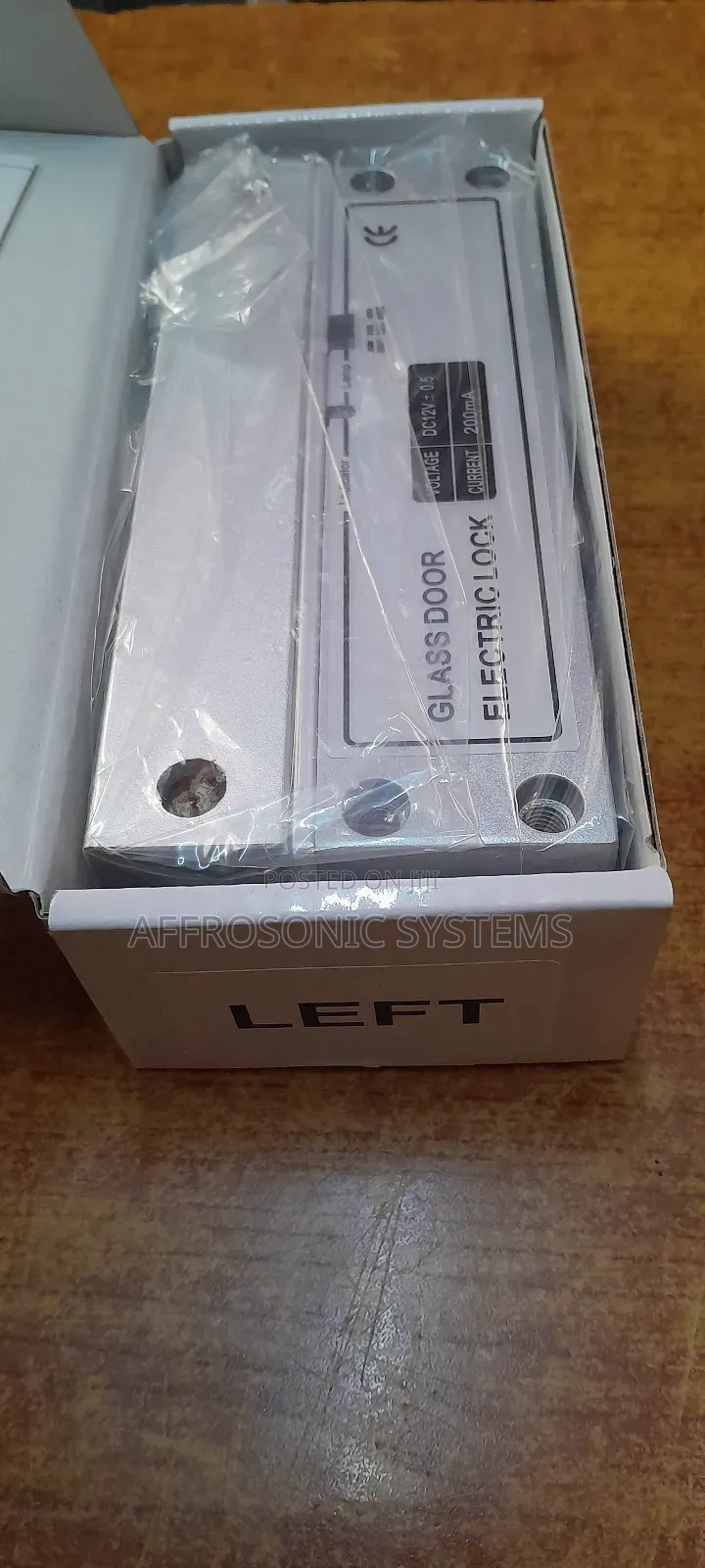 Left Hand Glass Door Electric Lock