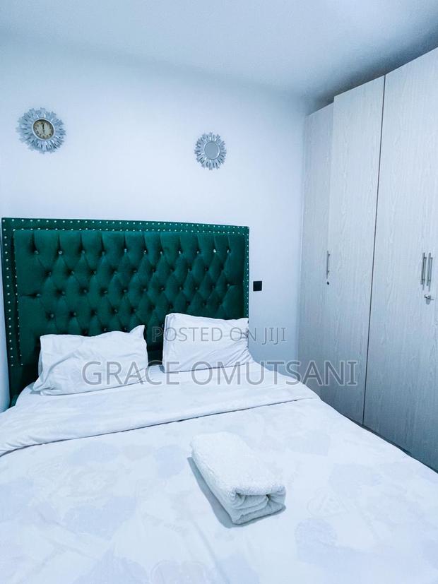 Bed and Mattress 5 by 6 Good Condition - main view