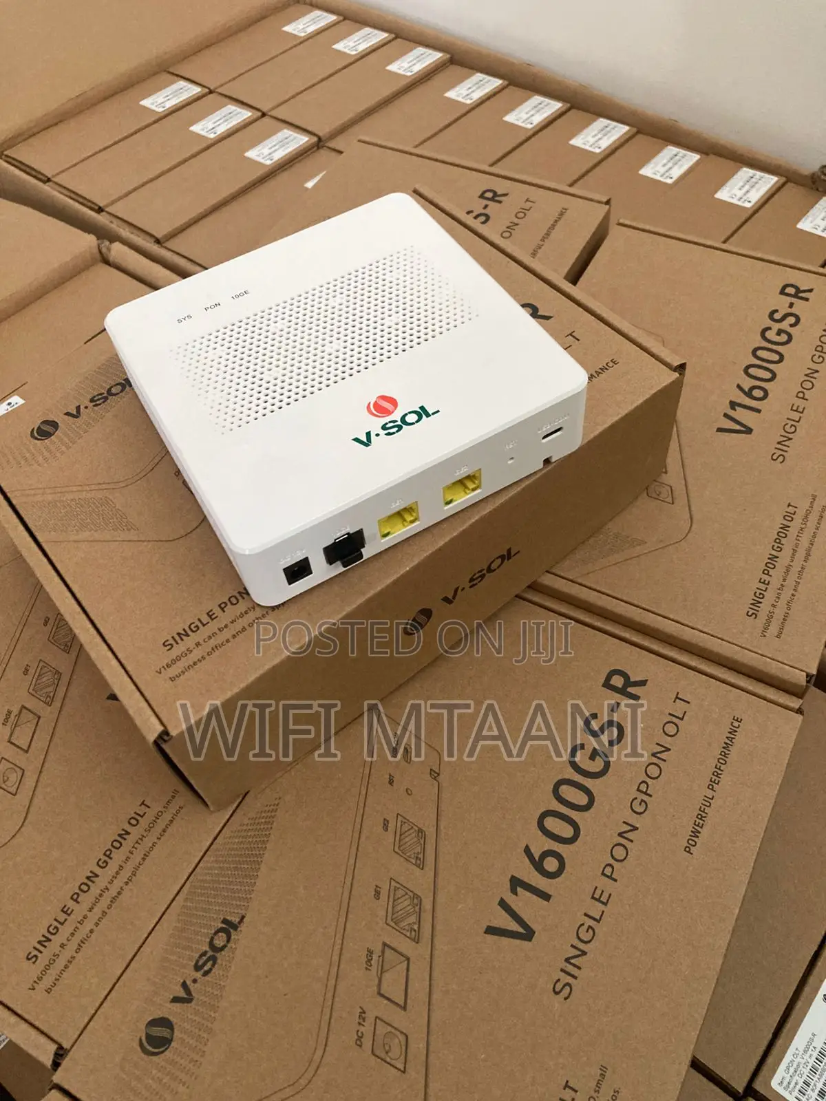 Vsol V1600gs-r 1 Port Gpon Olt 1:64 Split 10ge Sfp