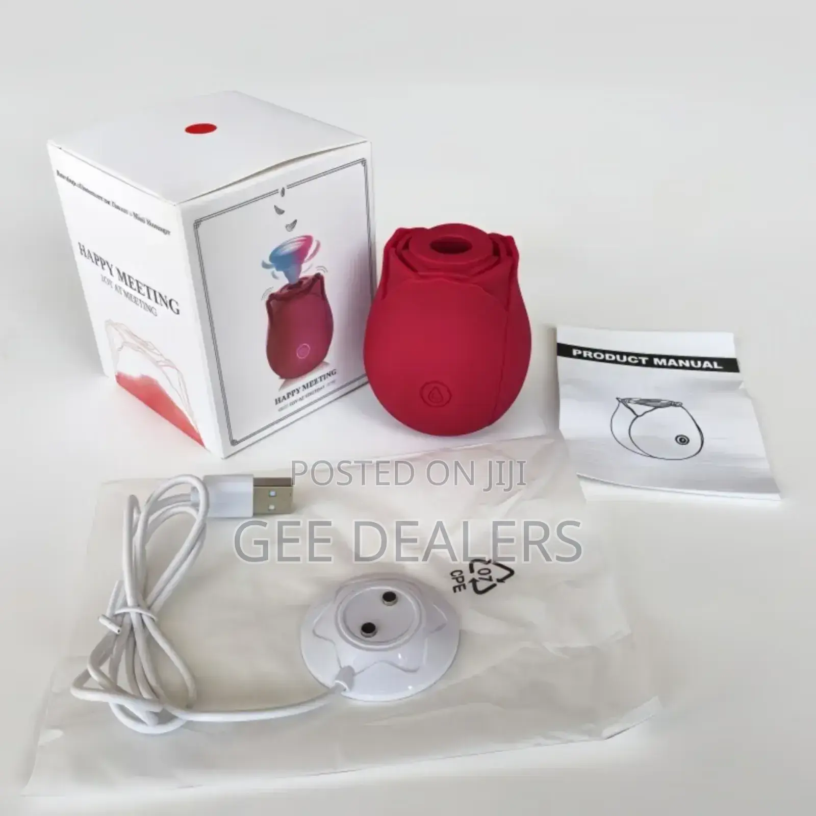 The Rose Sexy Toy, Clit Sucking Vibrator
