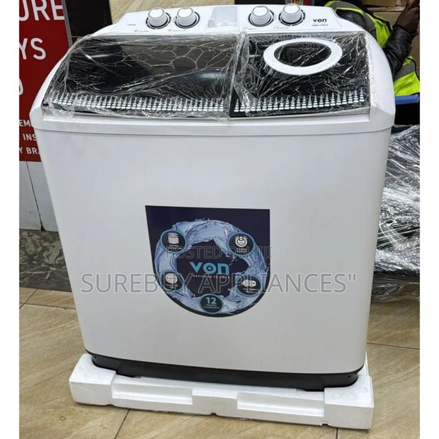 Von 13kg Twin Tub Semi-Automatic Washing Machine