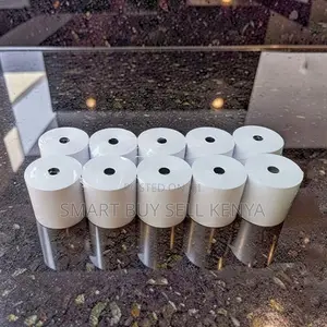 Clean Finish 10 Pieces of 80mm by 80mm by 13mm Thermal Paper Rolls