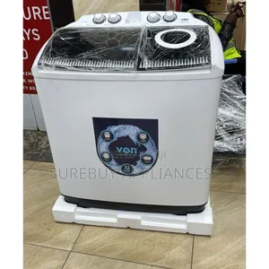 Von 13kg Double Tub Washing Machine – Heavy Duty Wash Spin