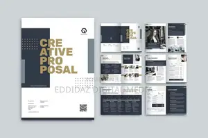 Modern Business Proposal And Annual Report Design