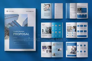 Modern Business Proposal And Annual Report Design