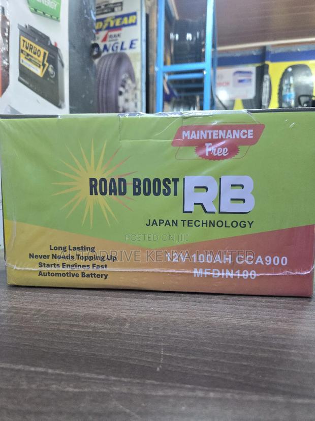 Din100 Roadboost Car Battery
