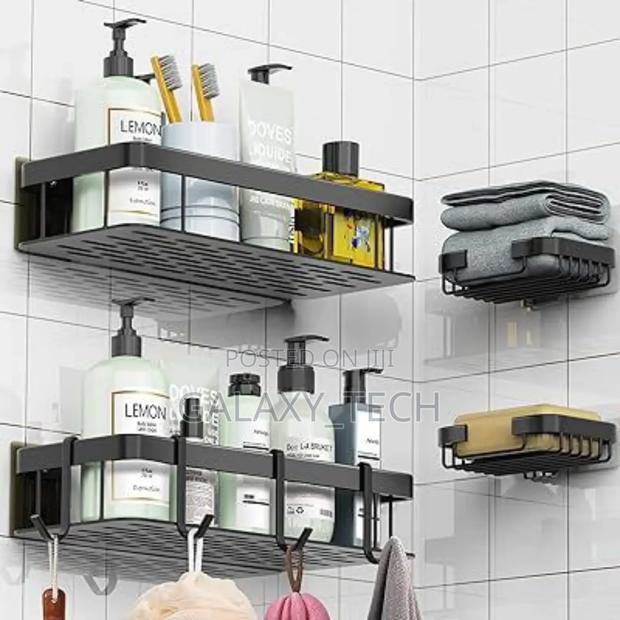 4pcs Set Shower Caddy//Bathroom Organizer - thumbnail 2