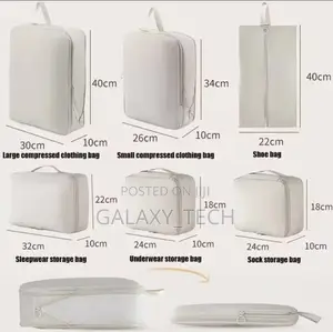 6pcs Set Luggage Travel Bags(Compressible)