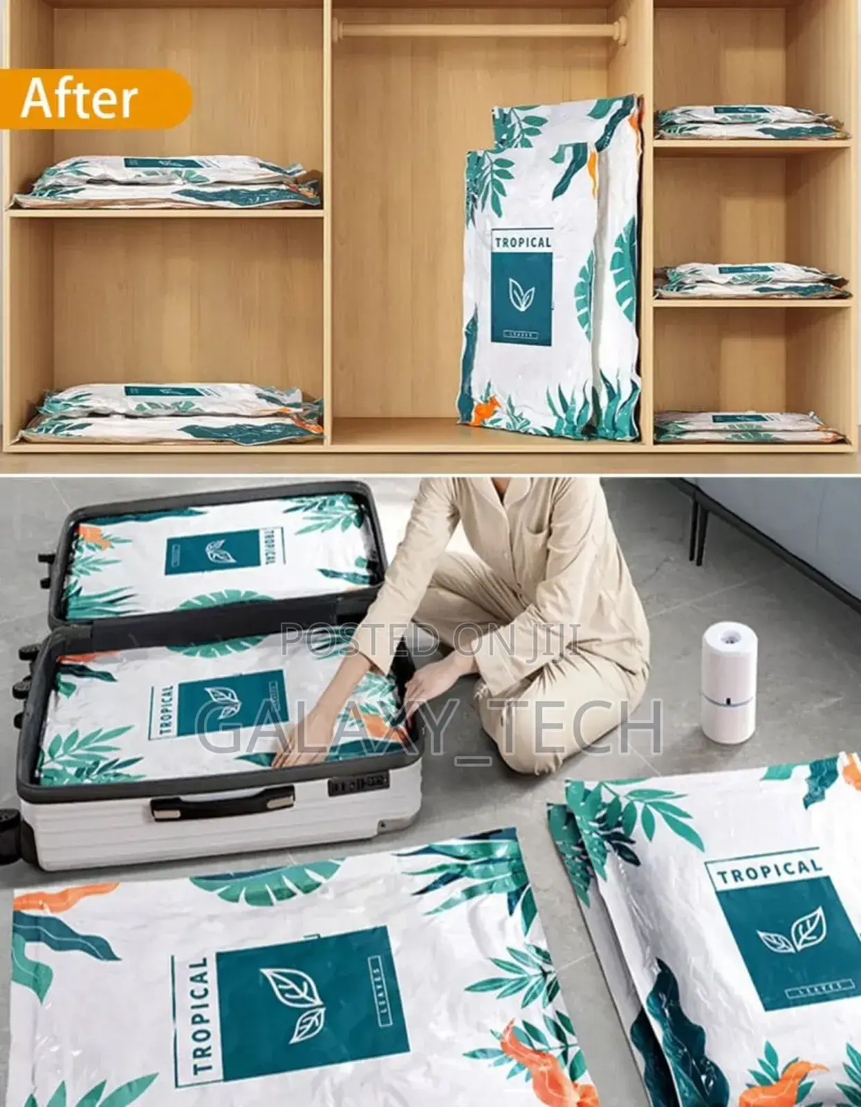 10pcs Set Vacuum Storage Bags// Compression Bags