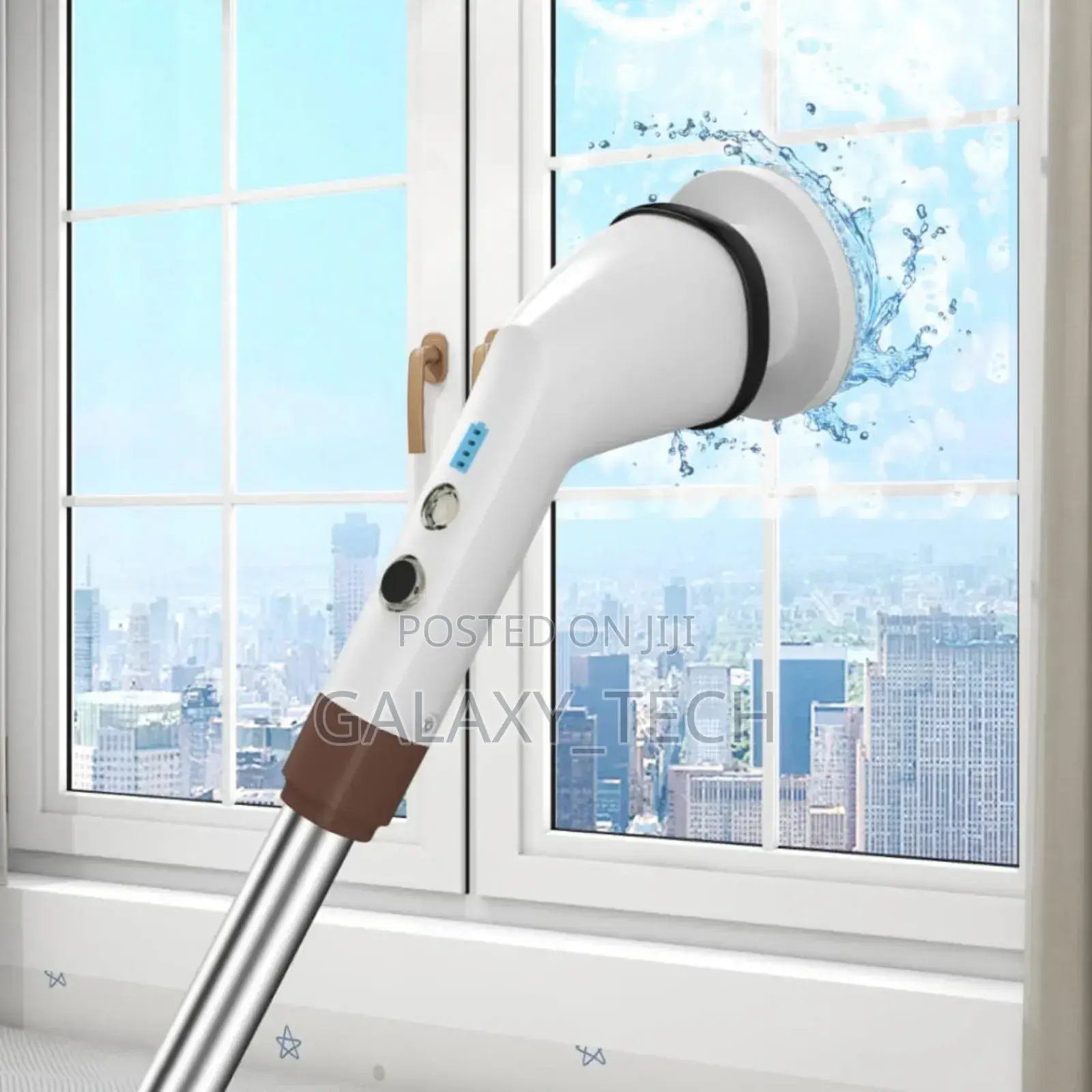 9-in-1 Cordless Electric Cleaning Brush//Rechargeable Cleaner Brush