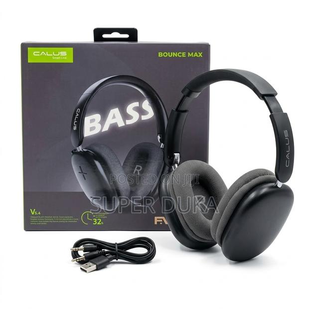 Calus Bounce Max Wireless Headphones - 32h Playtime Deep Bass Sound