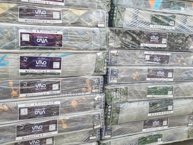 Vivo 3x6x6 Plain Mattress – Medium Density Comfort Single Bed Mattress