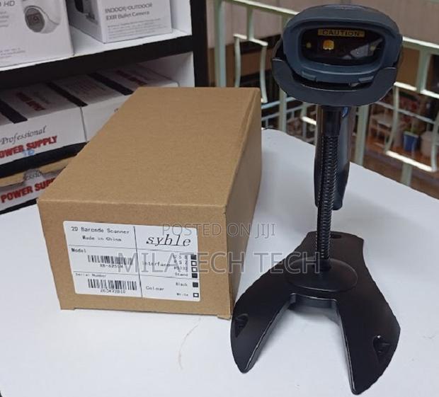 Syble Barcode Scanner 2d With Stand