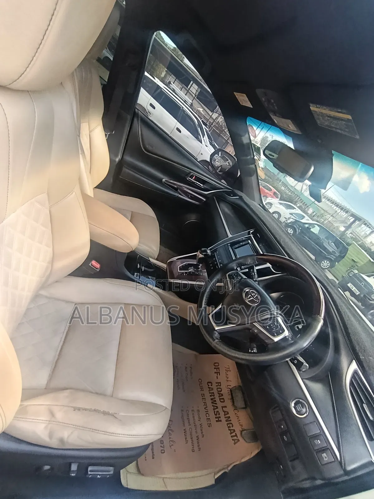 Toyota Harrier 2014 White