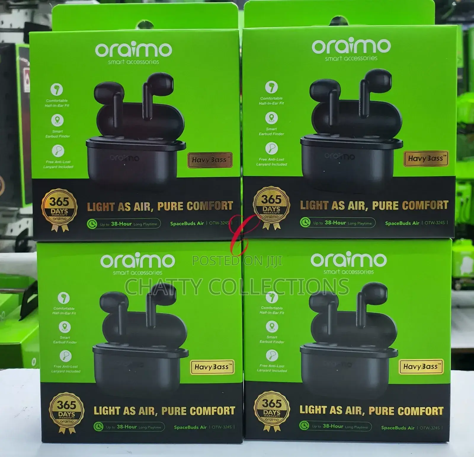 Oraimo Wireless Space Buds Ear Pods Air Otw-324s
