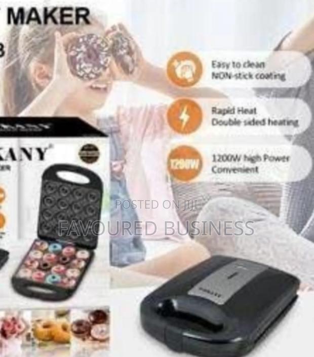 Durable Sokany 12 Slots Donut Maker/Double Sides Donut Machine