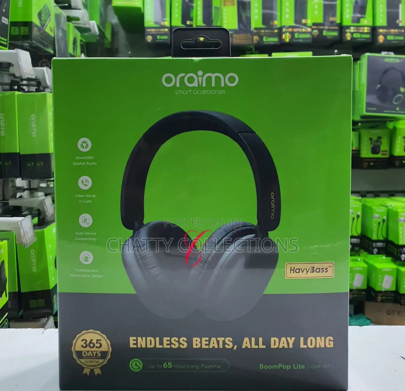 Unisex Oraimo Boom Pop Lite Ohp-317 Headphones