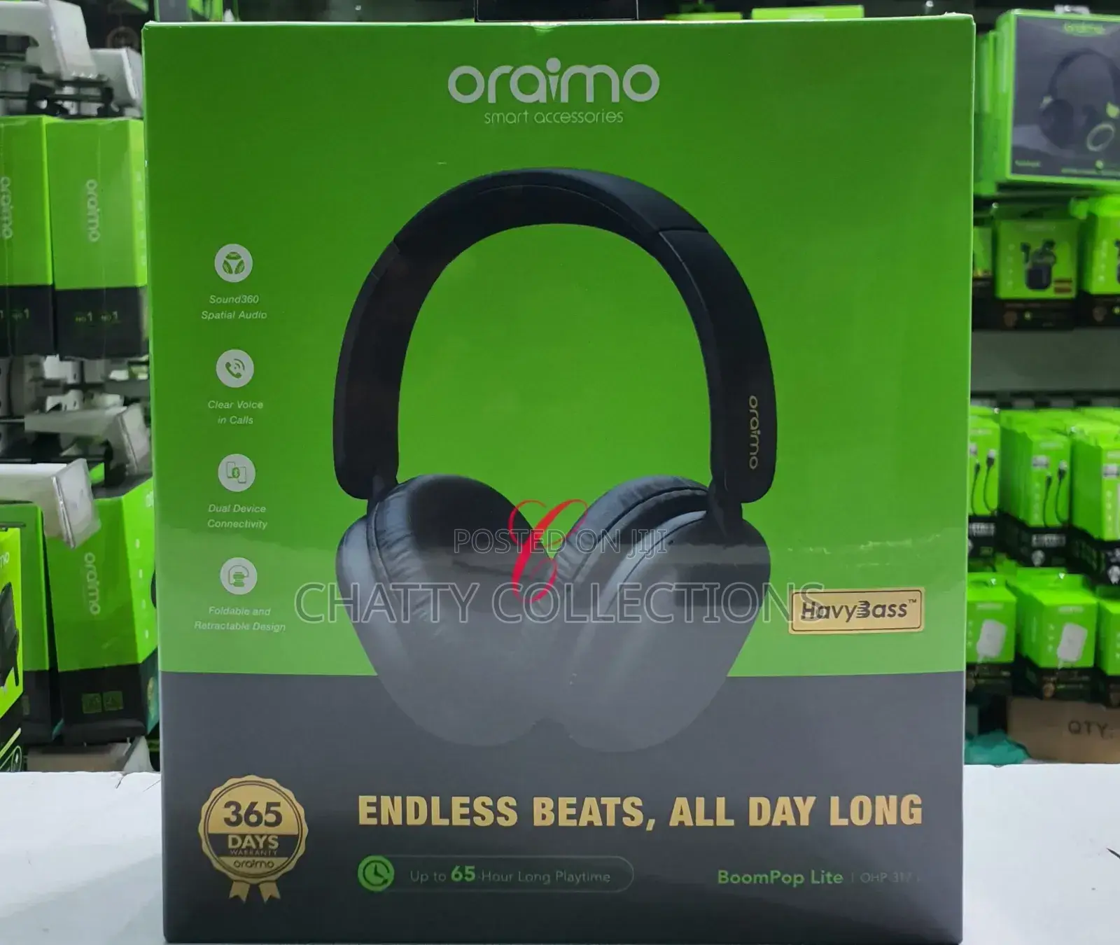 Unisex Oraimo Boom Pop Lite Ohp-317 Headphones