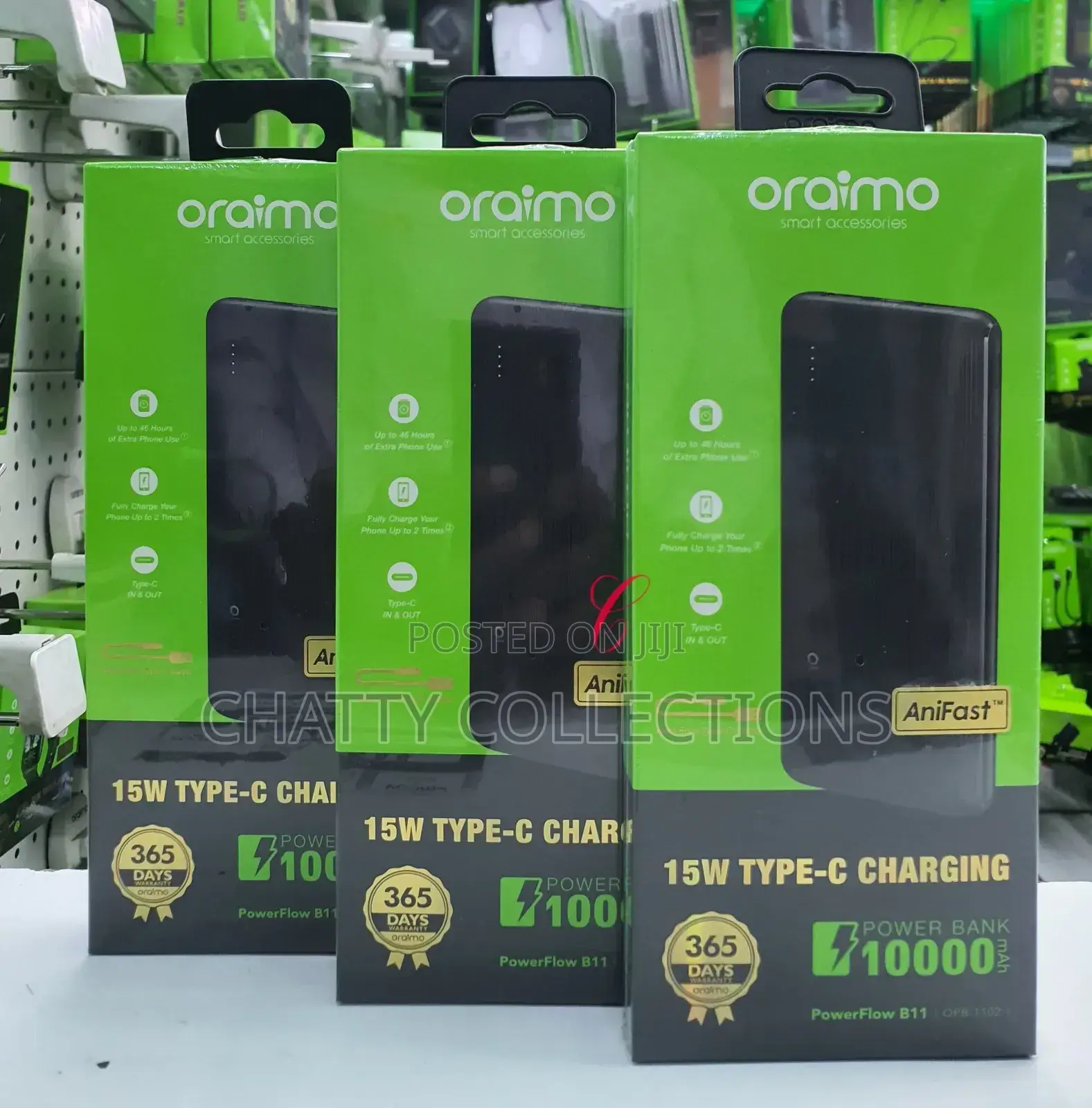 Oraimo 15w 10000mah Power Bank