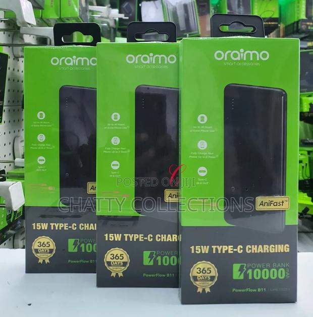 Oraimo 15w 10000mah Power Bank