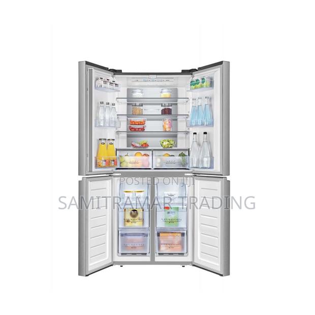 Hisense Ref560dr 4-Doors Premium Side by Side Fridge 579l