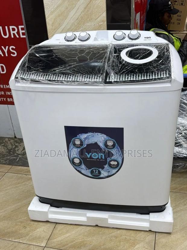 Von Washing Machine High-Capacity Von 13kg Twin Tub Washing Machine