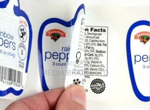 Double Sided Printed Self Adhesive Labels