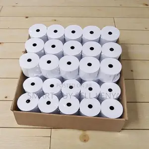 Premium Print 50 Pieces 80mm by 80mm by 13mm Thermal Paper Rolls