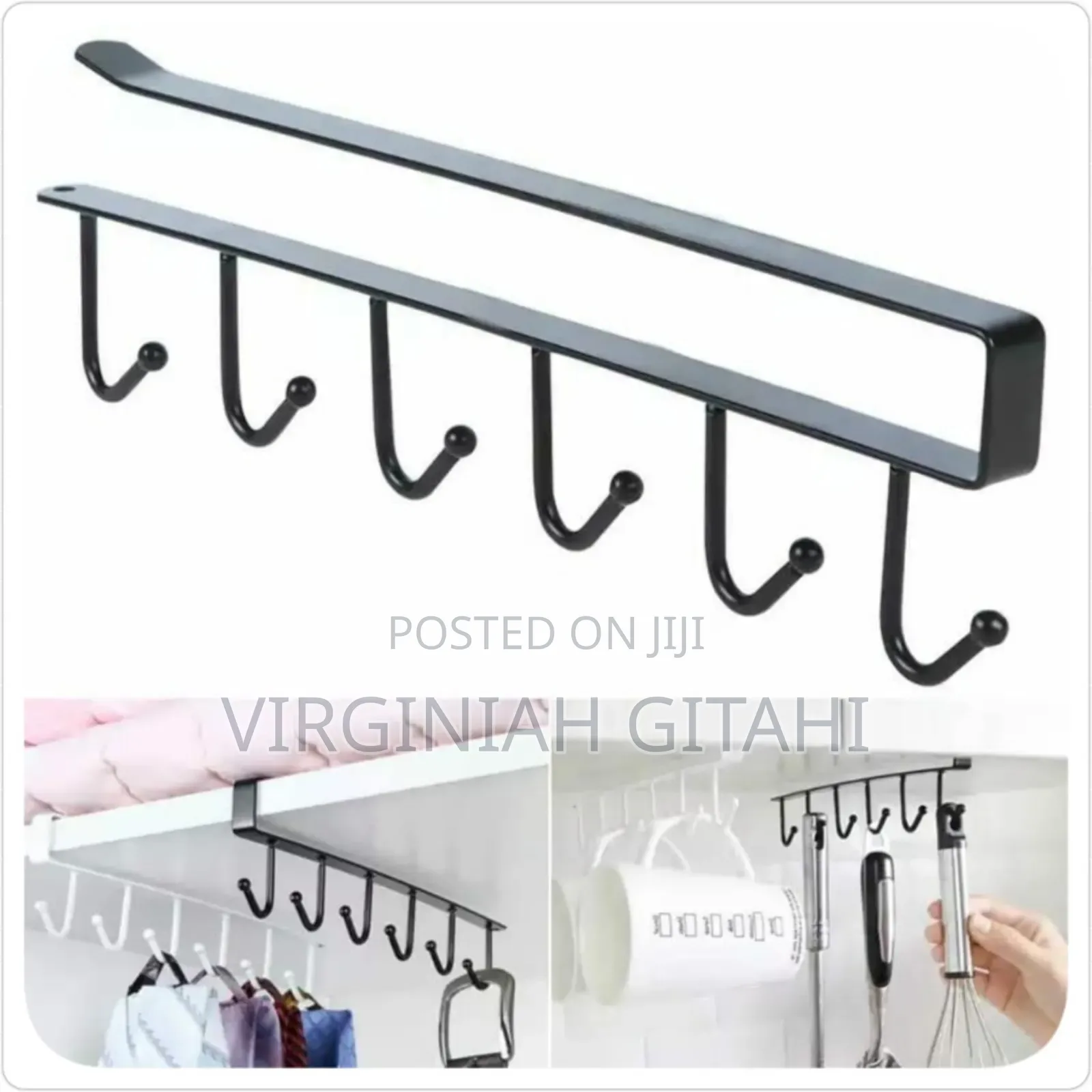 Under Shelf Metallic Organizer