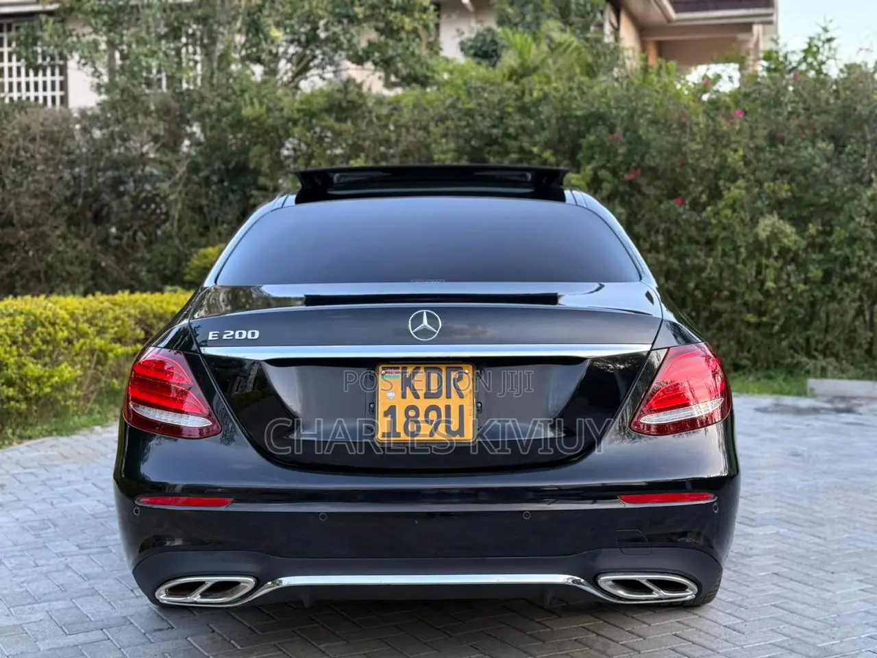 Mercedes-Benz E200 2017 Black