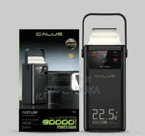 Calus Fast-L80 80,000mah Power Bank 22.5w Fast Charge Camping Light