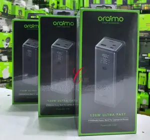 Oraimo 130w Laptop Phone Super Fast Charging Power Bank