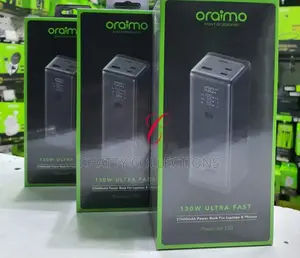 Oraimo 130w Laptop Phone Super Fast Charging Power Bank