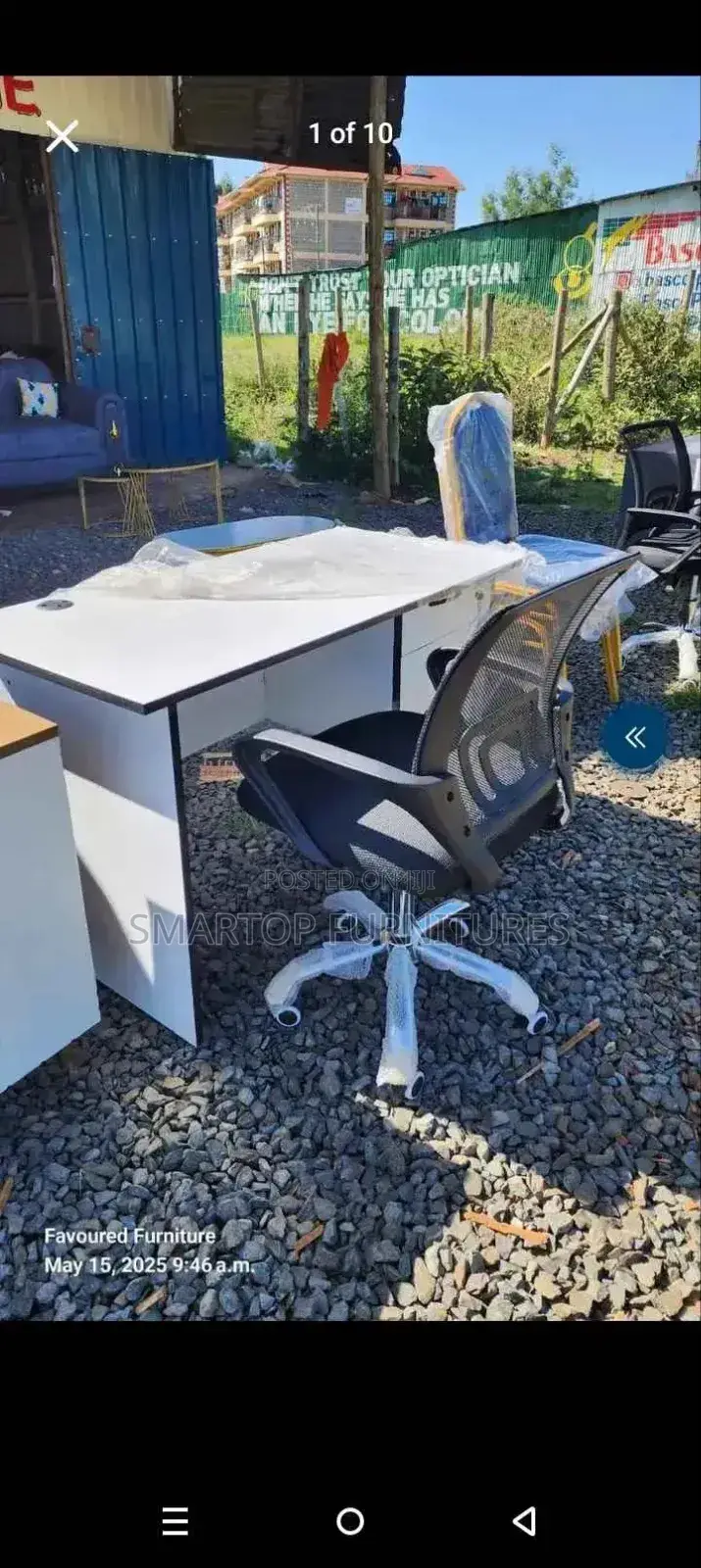 Study Table Plus Mesh Chair