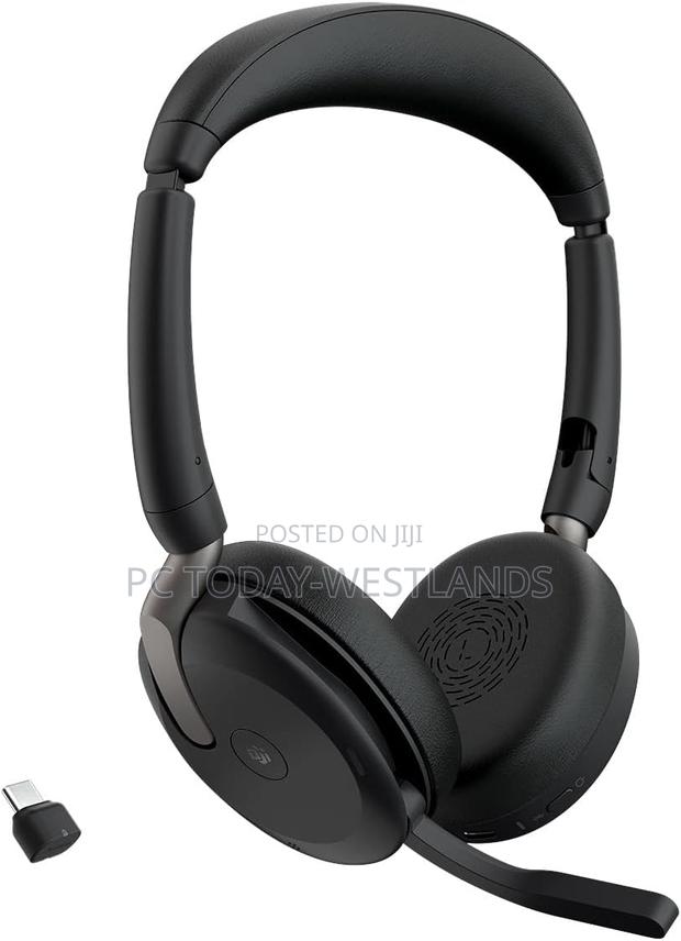 Jabra Evolve2 65 Flex Wireless Stereo Headset - Noise-Cancelling