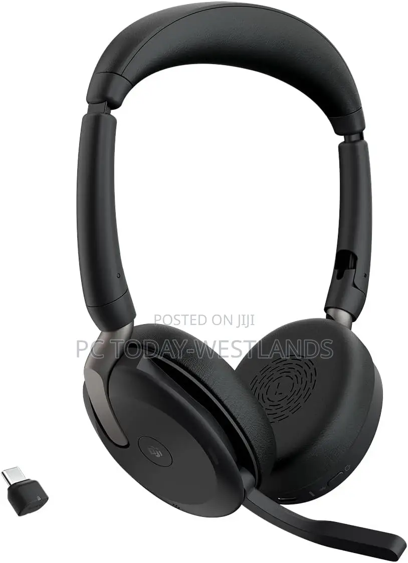 Jabra Evolve2 65 Flex Wireless Stereo Headset - Noise-Cancelling