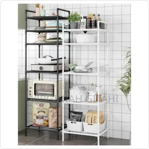 Multipurpose Kitchen Storage Rack With Wheels.