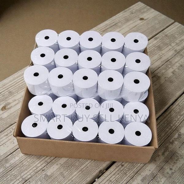 Retail Ready 50 Pieces 80mm by 80mm by 13mm Thermal Paper Rolls