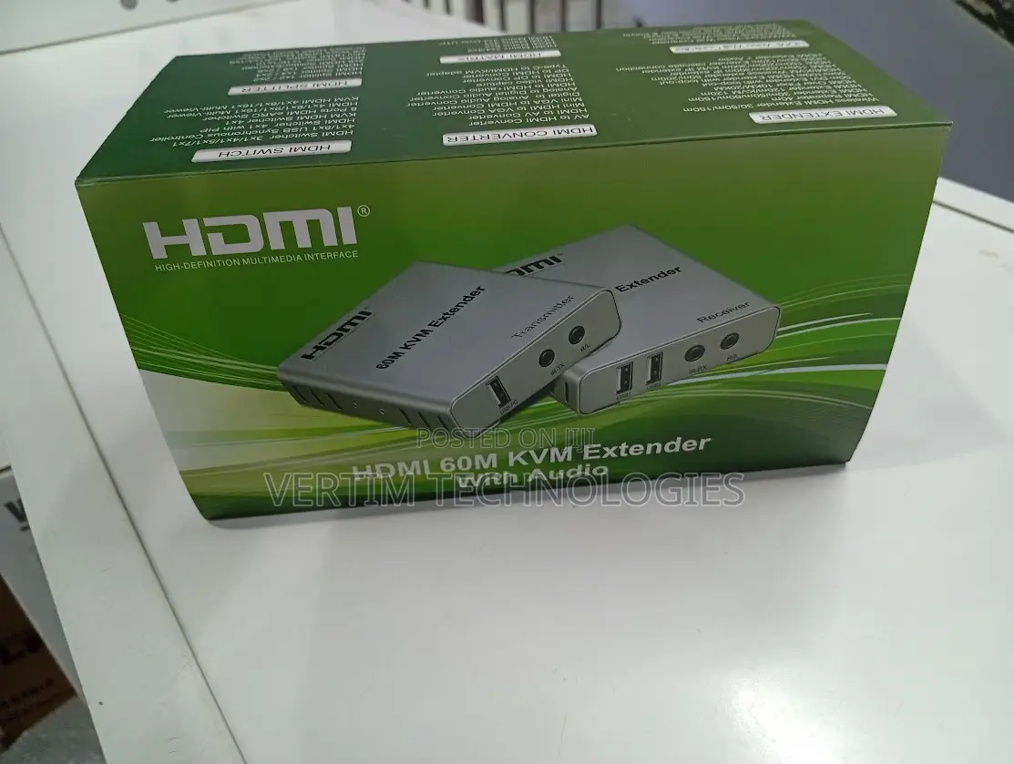 60m Hdmi KVM Extender for Home Office and Business Use