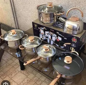 Kaisa Villa Induction Sufuria/Stainless Steel Induction Cookware Set
