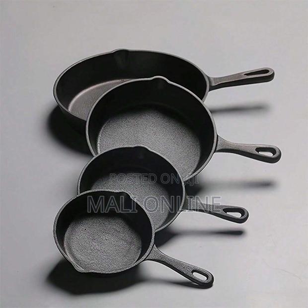 Cast Iron Frying Pan Skillet Non Stick 14,16,20,26cm Induction Pan
