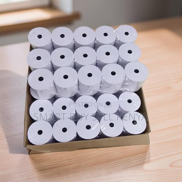 Business Use 50 Pieces 80mm by 80mm by 13mm Thermal Paper Rolls