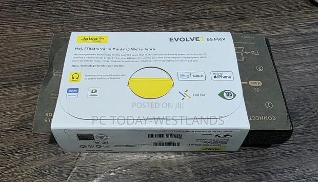 Jabra Evolve2 65 Flex Wireless Stereo Headset - Noise-Cancelling - thumbnail 4