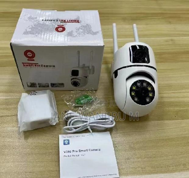 New V380 Pro Wifi Dual Lens E27 Bulb 1080p Night Vision Bulb