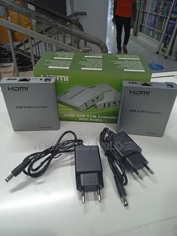 Hdmi Extender 60m With Usb KVM Remote Control System
