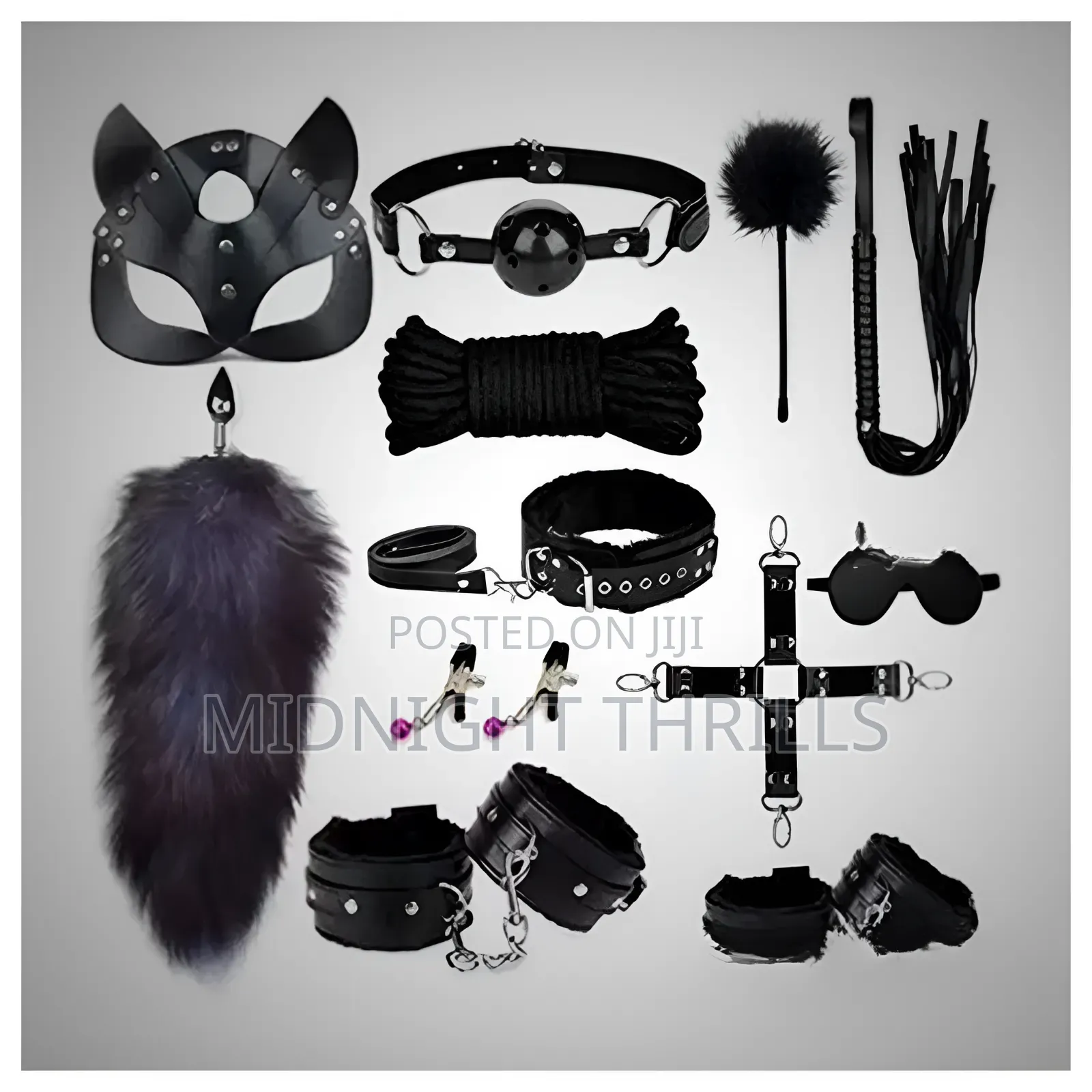 12 Piece Clever Fox Bondage Kit