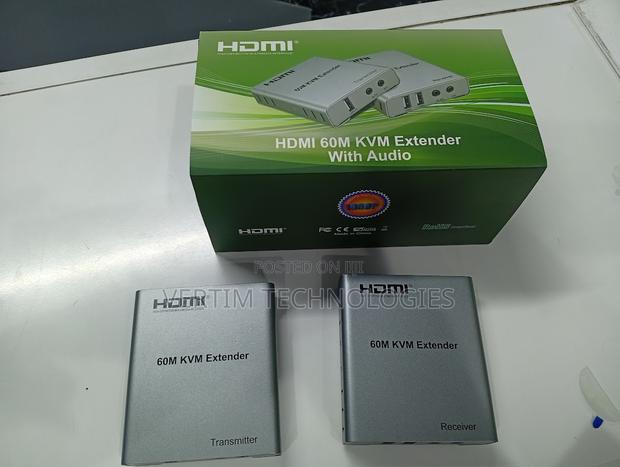 Full Hd Hdmi KVM Extender 60m Over Lan Cable Solution - main view